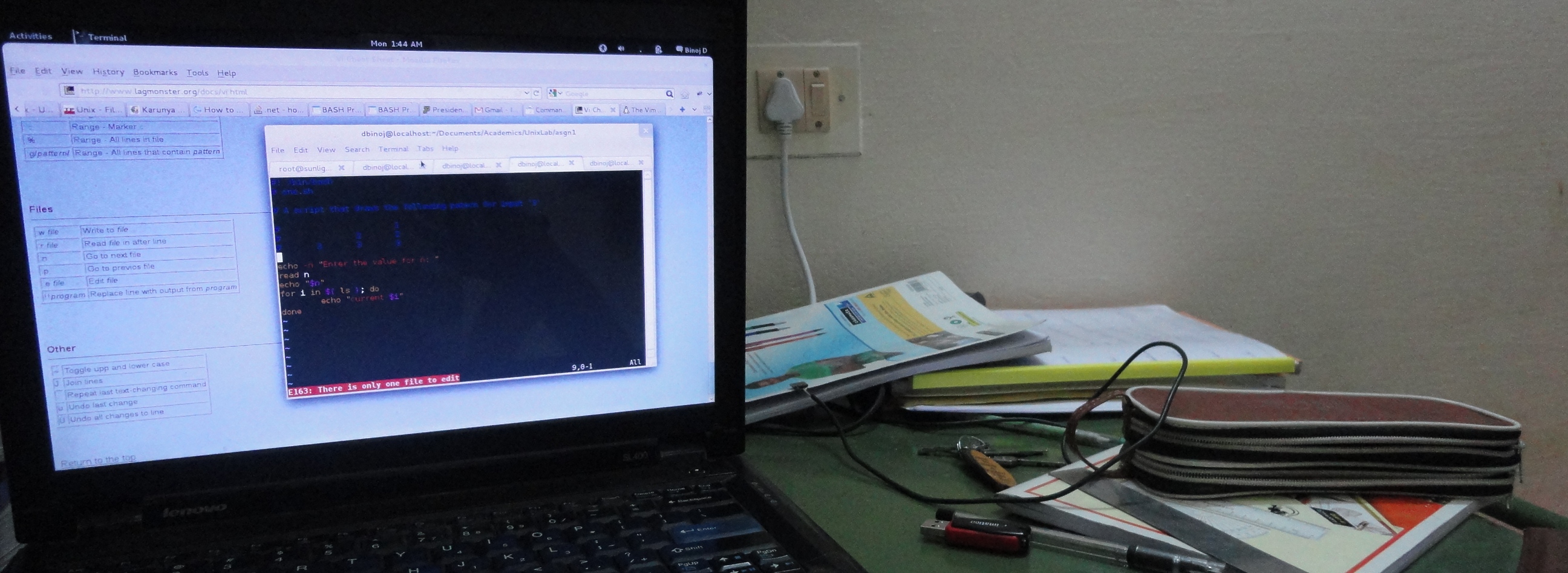 Late night coding