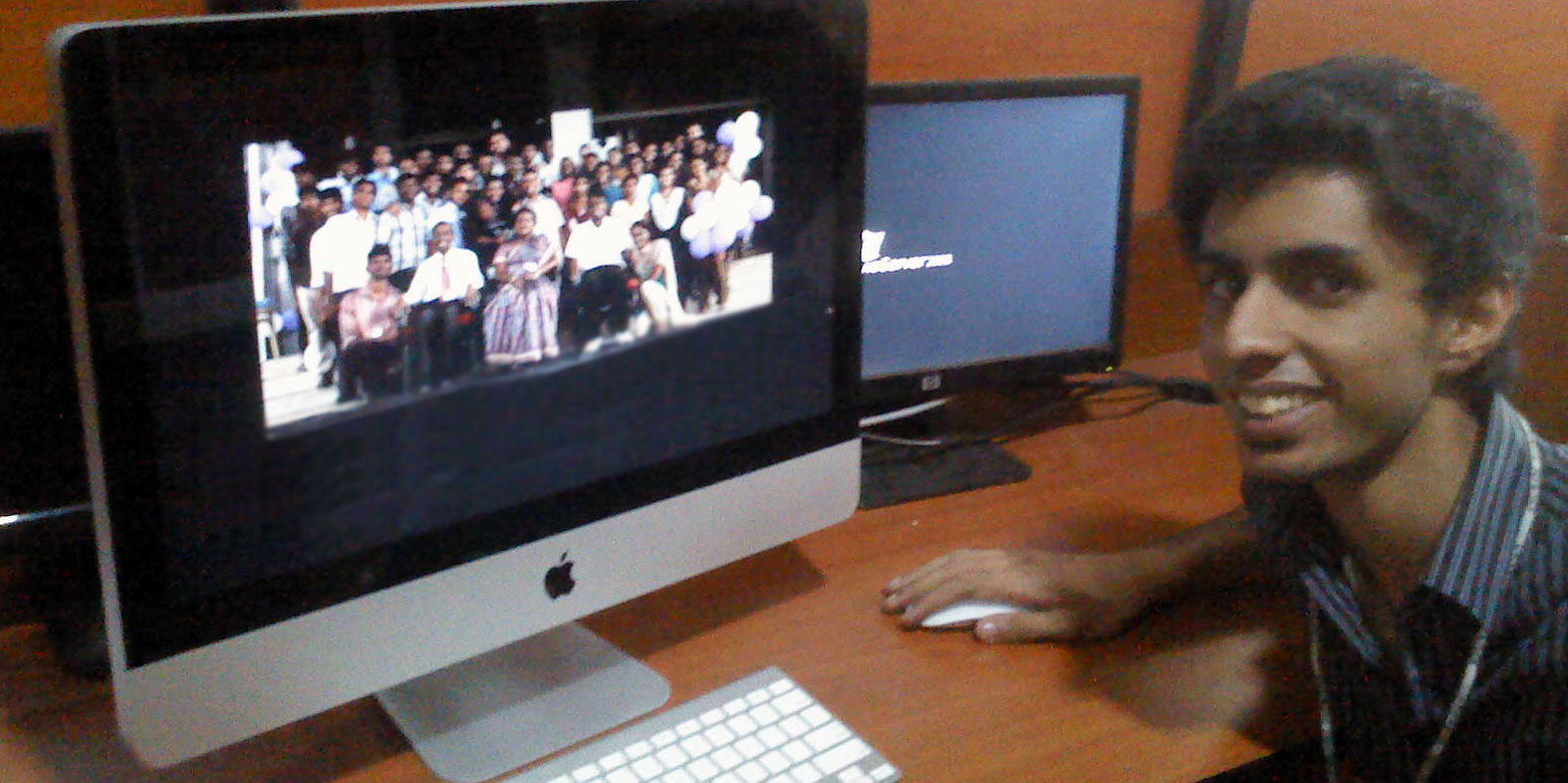 Sachq with iMac!